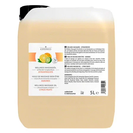 cosiMed welllness-massage oil citrus, 5 l