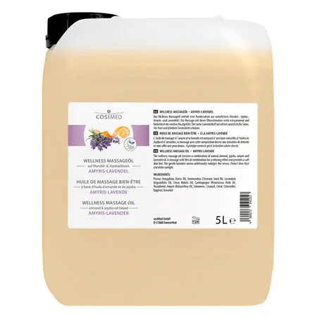 cosiMed wellness massage oil Amyris Lavender, 5 l