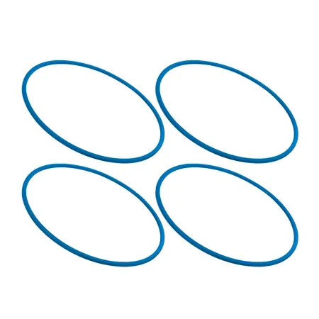 gymnastics hoops plastic, set of 4,  60 cm