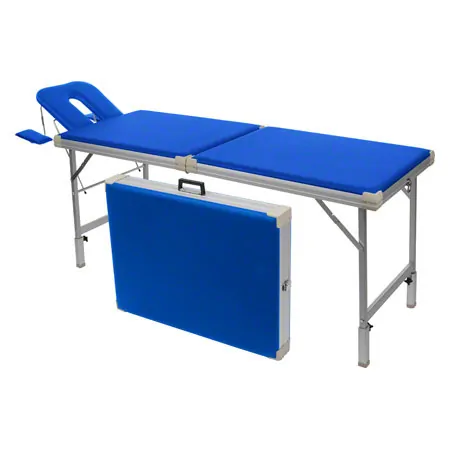portable massage table Robusta ST, incl. head rest + arm rest, 170/210x65x70-82 cm