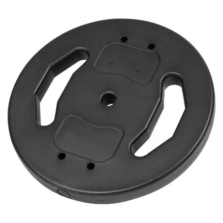 pumpset! -weight plates made of vinyl,  2.7 cm, 10 kg piece