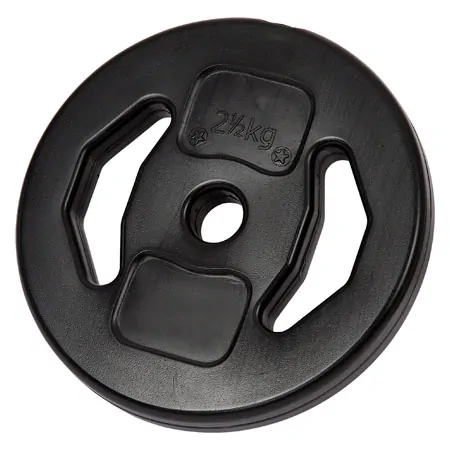 pumpset! -weight plates made of vinyl,  2.7 cm, 2.5 kg, one piece