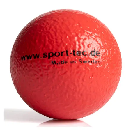 Coated foam ball,  9 cm, red