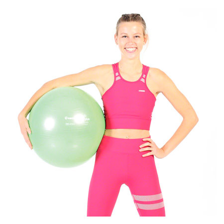 TOGU Gymnastikball Set - Redondo Ball Plus 38cm Mit Theragym Band Für Pilates Und Rückentraining