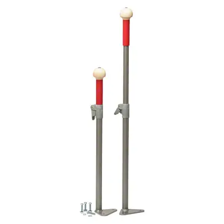 Telescopic racks for pedalo, adjustable from 62-94 cm, pair