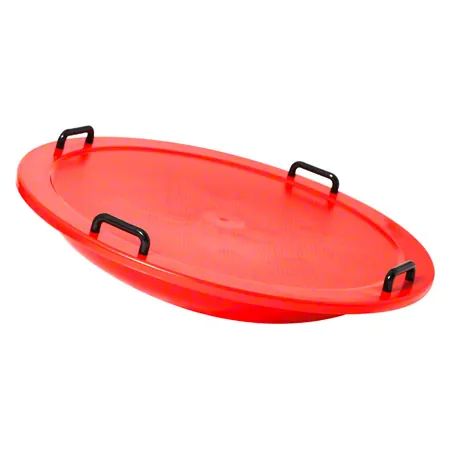 Balance board made of plastic,  76 cm, red