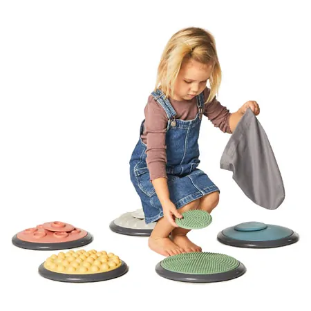 Tactile disc set Nordic: 5x large + 5x small