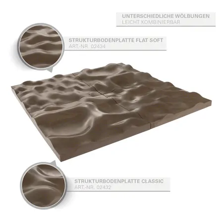 sensa moor structure floor panel Flat soft