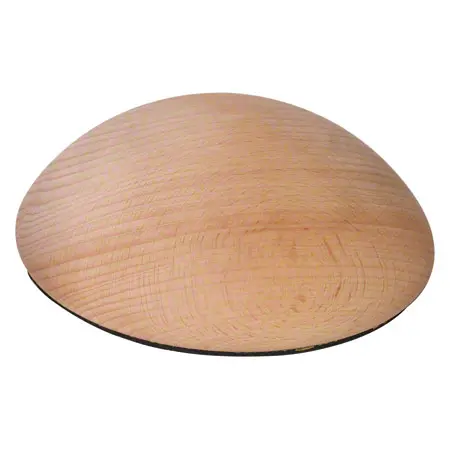 Balancing hemisphere made of solid wood,  14x5 cm, one piece