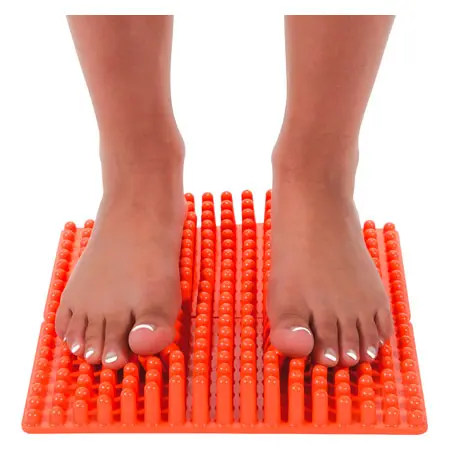 GYMNIC foot massage mat Bene-Feet Mat, 2-pcs., 23x28x4 cm
