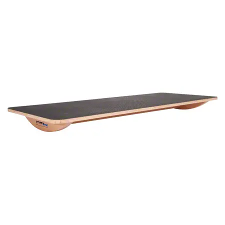 Seesaw board with non-slip surface, big, 160x60x13 cm, black