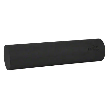softX fascia roll 95,  9.5 cm x 40 cm, black, temper: hard