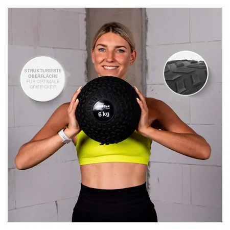 Sport-Tec Slamball  23 cm, 4 kg, black