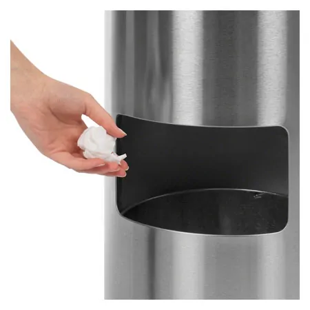 Sport-Tec disinfection wipes dispenser, stainless steel incl. 400 wipes