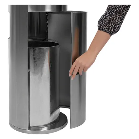 Sport-Tec disinfection wipes dispenser, stainless steel incl. 800 wipes