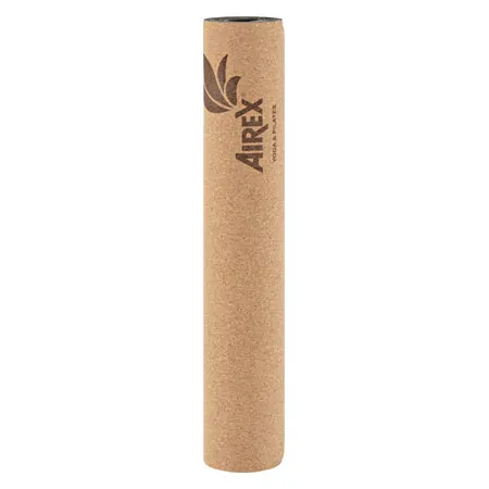 AIREX Pilates and Yoga mat ECO Cork, LxWxH 180x61x0,4 cm, cork