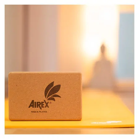 AIREX yoga block ECO made of cork, 22,5x15x7,4 cm