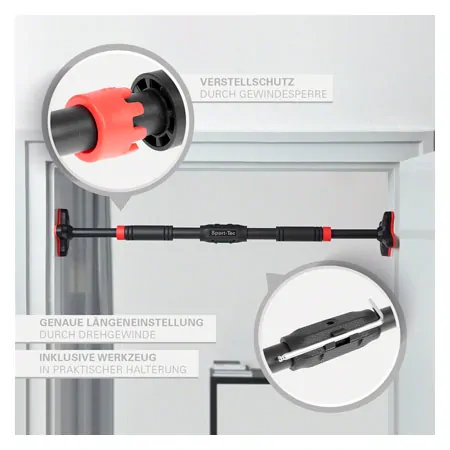 Sport-Tec door bar pull-up bar Pull-Up 10.0, 65-100 cm