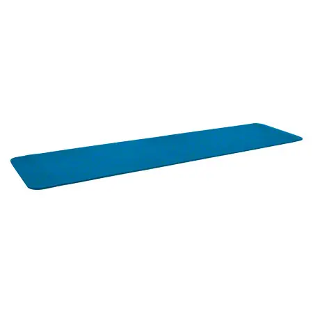 Pilates and yoga mat, LxWxH 180x60x0.6 cm, blue