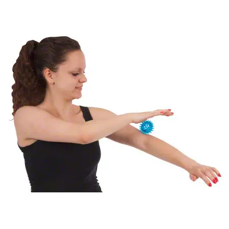 Reflex Ball,  6 cm, blue-transparent