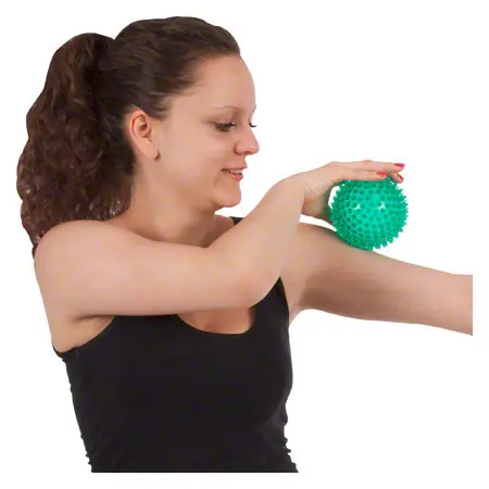 Reflex ball,  10 cm, green-transparent