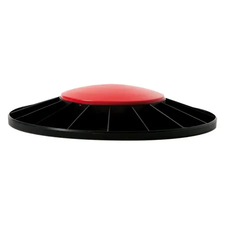 TOGU Balance Board,  40 cm, lightweight, black / red