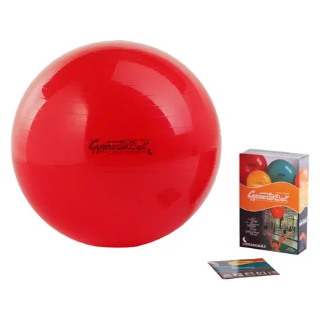 PEZZI gymnastics ball,  75 cm, red