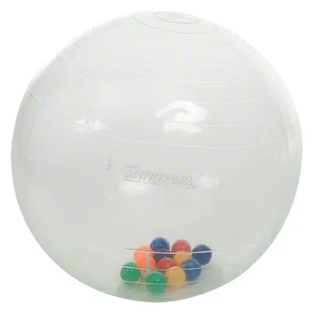 Activity ball with colourful balls,  50 cm