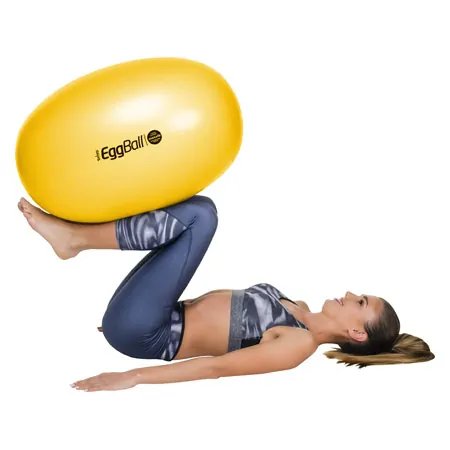 PEZZI therapy roll Eggball,  45 cm x 65 cm, yellow