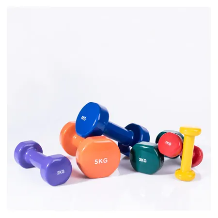 Dumbbell, 1 kg, red, 1 piece