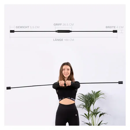 Sport-Tec swinging bar, 160 cm