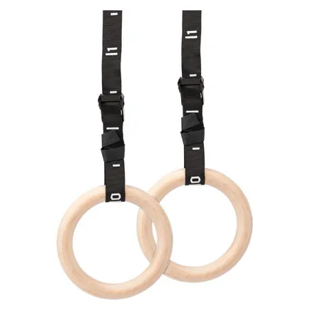 Sport-Tec gymnastic rings incl. adjustable straps