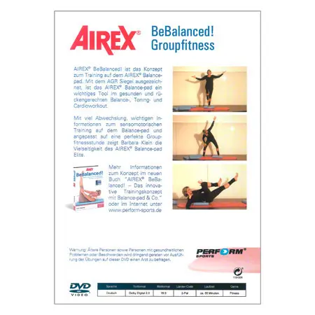 DVD - AIREX BeBalanced! Group fitness - , 55 min.