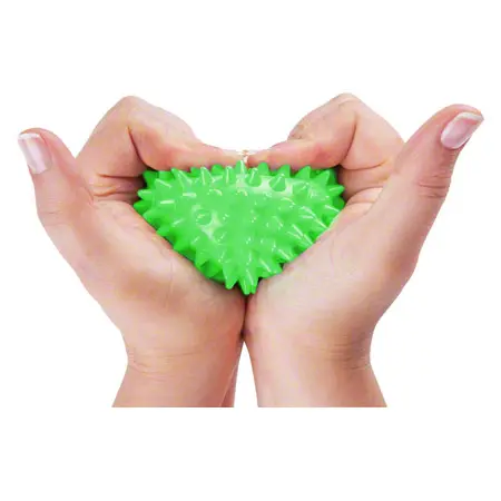 Spiky Massage Ball soft, set of 3: 1x  6 cm,  7 cm,  8 cm