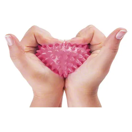 Spiky Massage Ball soft, Set of 3: 1x  8 cm,  9 cm,  10 cm
