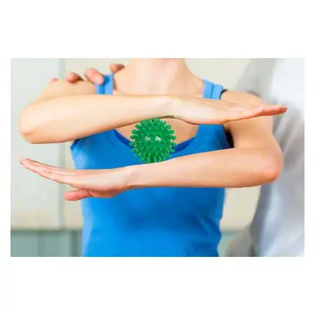 Spiky Massage Ball,  7 cm, green, medium