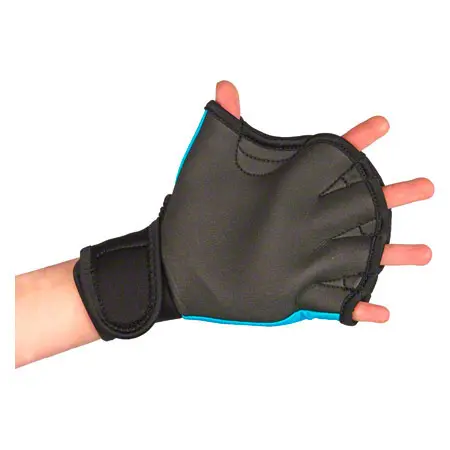 BECO neoprene gloves with finger hole, size S, pair, turquoise