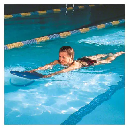 Swimming board, 47x30x4 cm, blue
