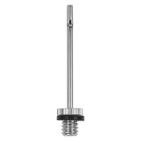 Ball pump chrome,  28 mm x 38 cm incl. 10 needle valves