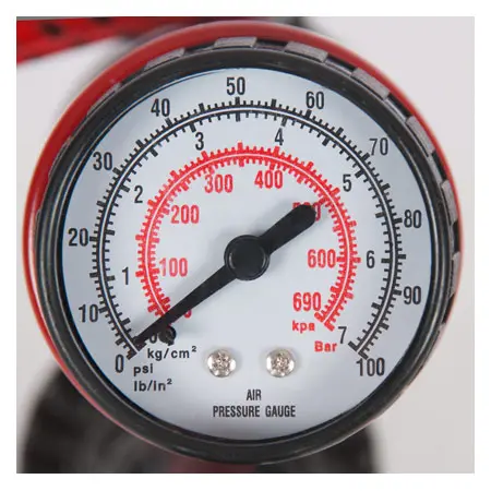 Air pump incl. Pressure vessel and manometer