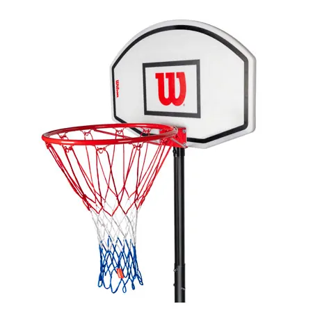Wilson basketball stand JUNIOR, height adjustable 165-205 cm,  45 cm, inc. Net