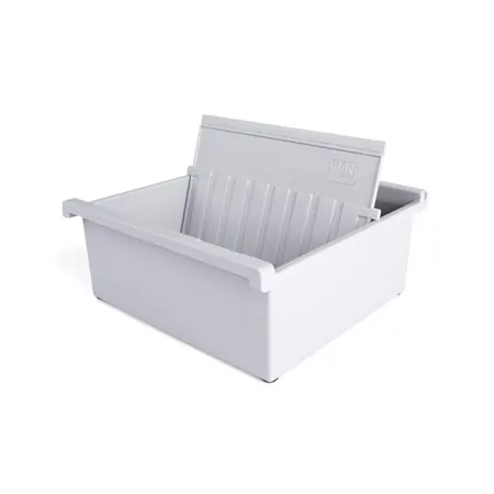 Card index set, 202-pcs., made of plastic max. 800 cards (A5) incl. 200 flashcards & register,
