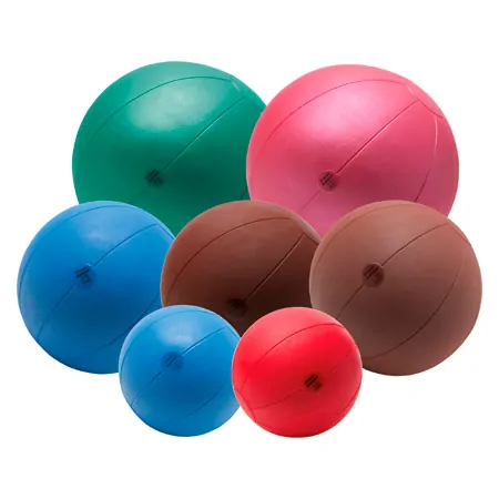 TOGU medicine ball made of ruton,  34 cm, 5 kg, red