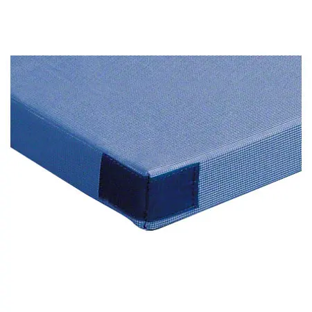 Lightweight gym mat with velcro corners, 200x100x6 cm