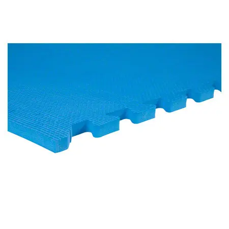 Vario-Step gymnastics mat, LxWxH 60x60x1.4 cm, blue