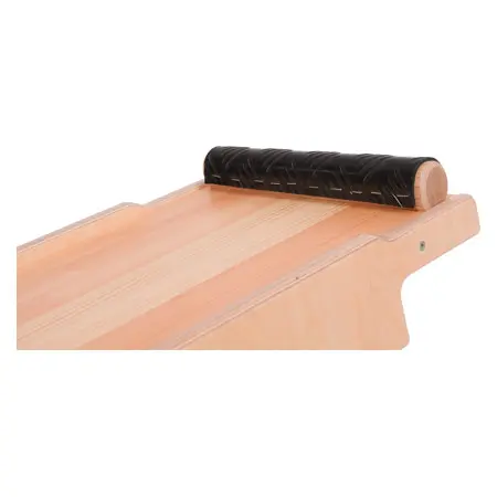 Sliding and climbing board for wall bars