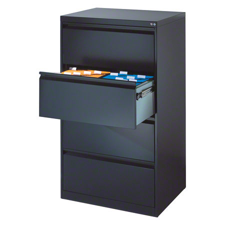 Suspension filing cabinet with 4 drawers, LxWxH 135,7x78,7x59 cm, with two lanes