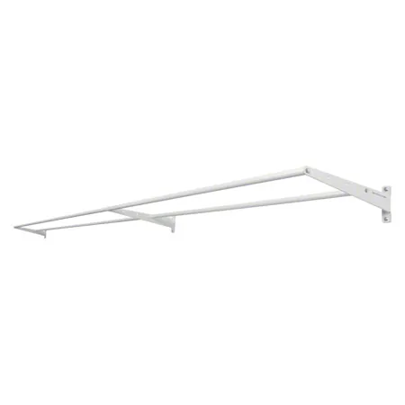 Wall bracket with 2 braces incl. extension module, 50x350 cm
