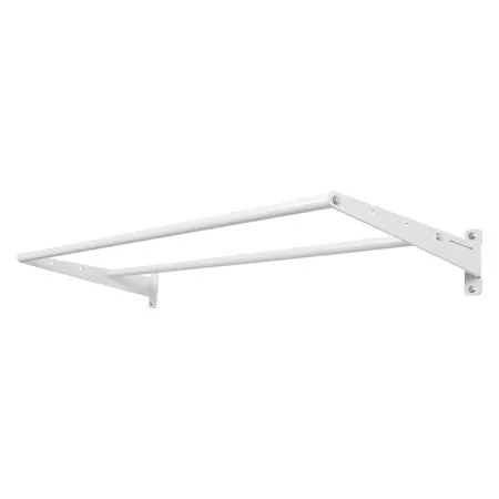 Wall mount with 2 bars, basic module 4-part, 125 cm