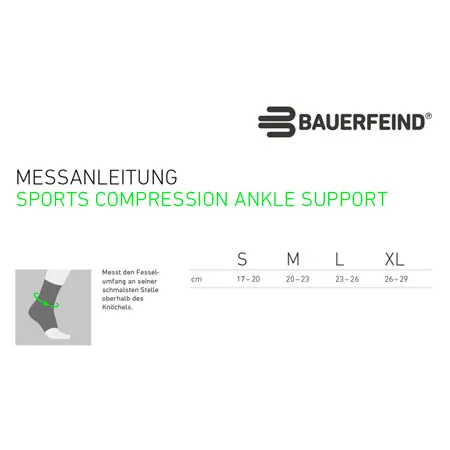 Bauerfeind Ankle Support Sports Copression Ankle Support